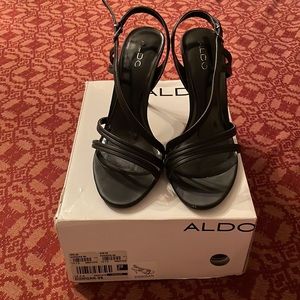 ALDO DONIGAN BLACK HEEL SIZE 8.5.